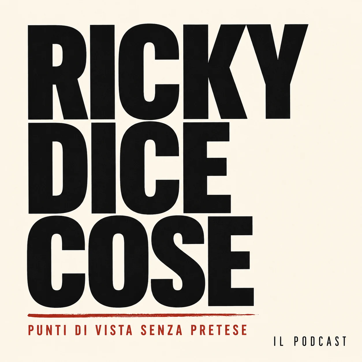 Ricky Dice Cose