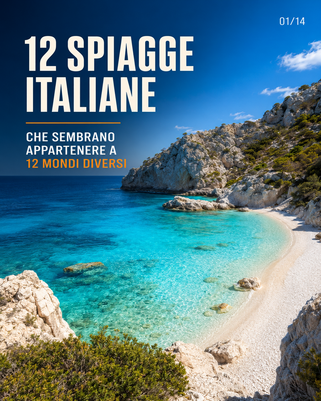 Dodici spiagge italiane che sembrano appartenere a dodici mondi diversi