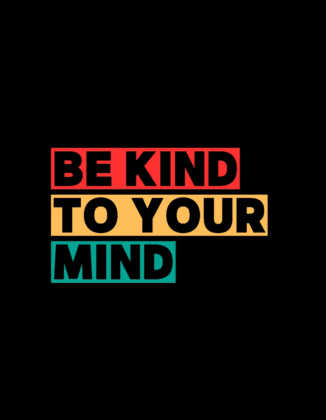 Logo Be kind to your mind